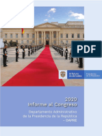 Informe Congreso 2020