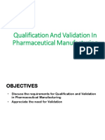 Qualifications and Validation in Pharmaceutical Industry 1662371200