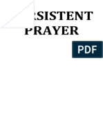 The Persistent Prayer