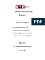 Informe de Topografia