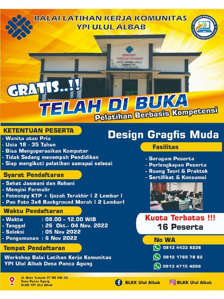 Brosur BLK 2022 | PDF