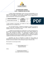 Carta de Anuência - NR35 - Claudio Gomes de Oliveira