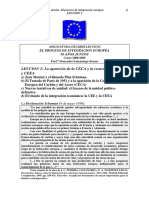 El Proceso de Integracion Europea 50 Años Juntos