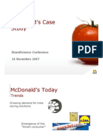 McDonalds Case Study