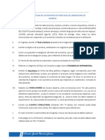 Forma de Entrega de Reportes de Prácticas de Laboratorio