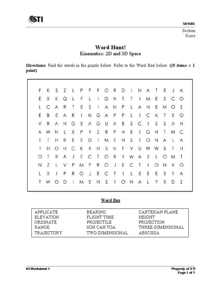 Word Puzzle | PDF