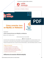 Cómo Conectar #Java Con #MySQL en Netbeans