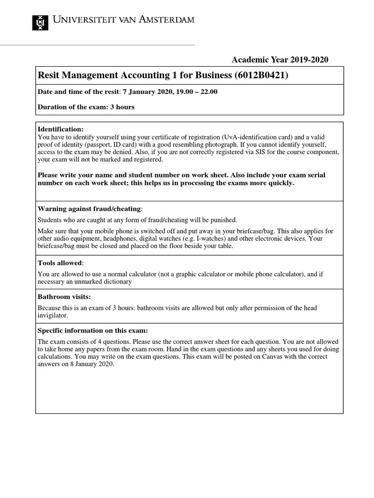 Exam 7 Jan 2020 Pdf Identity Document Test Assessment