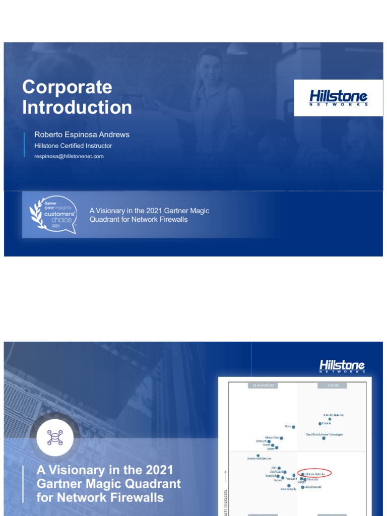 HOW To SELL HILLSTONE 01. Hillstone Company and Solution Overview