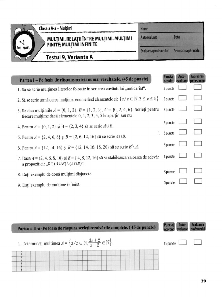 wordwall mate clasa 5