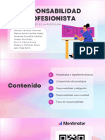 Responsabilidad Del Profesionista