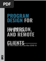 PDF Opex Program Design For in Person Hybrid and Remote Clients DD