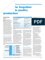 Fibre the forgotten nutrient in poultry production by dr. manfred