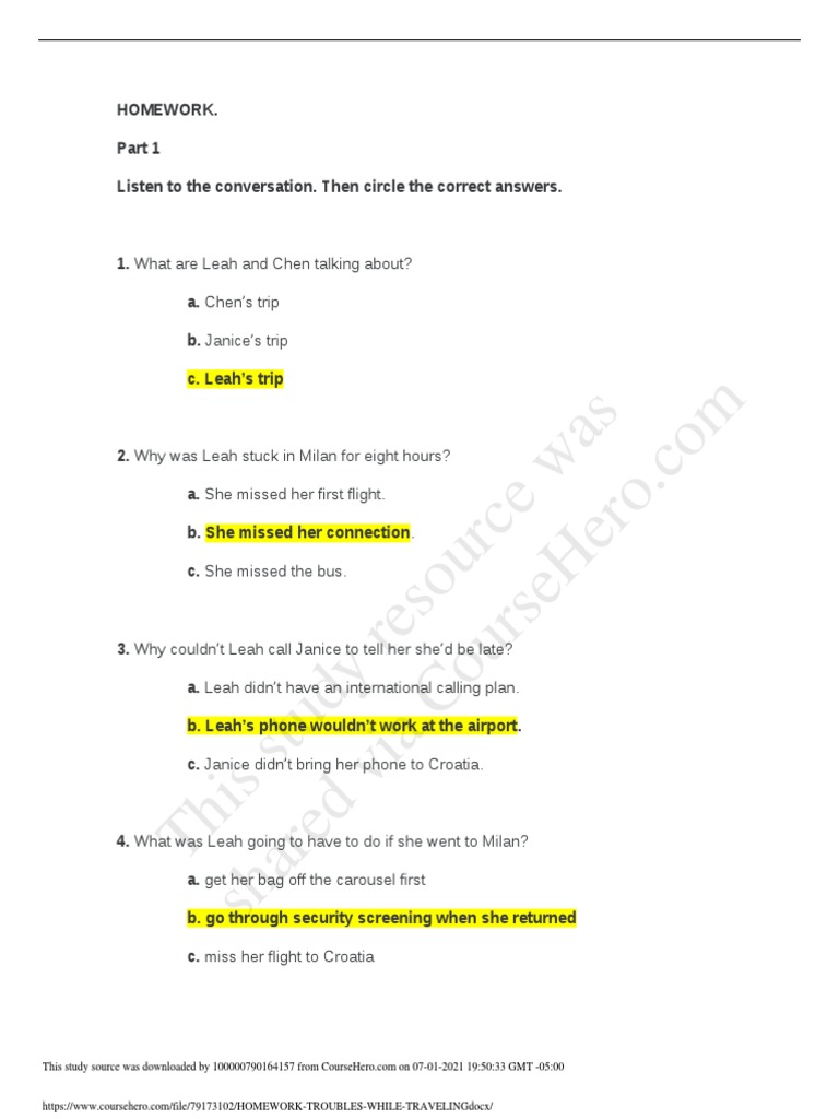 Travel Troubles and Solutions | PDF | Baggage