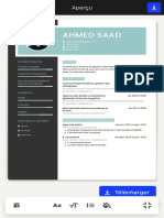 CV de Ahmed Saad