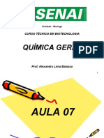 Aula 07 - Reações químicas 2011