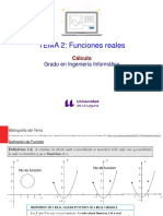 Tema 2.- Funciones Reales de Una Variable Real 1-1
