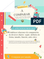 Prekinder Iv PPT #2 Hoy Vamos A Comparar