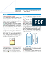 Fluid Static and Pressure Problems