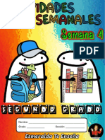 ?2° S4 ACTIVIDADES SEMANALES✨Esmeralda Te Enseña