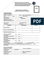 Hoja de Datos Del Aspirantes A Fcim 2023