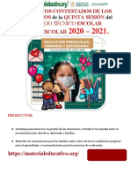 ? Productos Contestados 5ta Sesión Materil Educativo