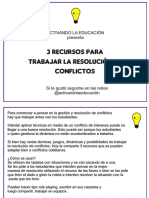 Resolución de Conflictos - 3recursos