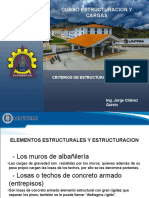 Criterios de Estructuracion en Albañileria