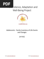SCORE-15 Family Functioning Measure | PDF | Microsoft Excel | Psychotherapy