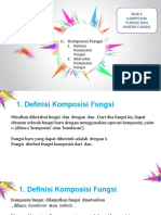 Materi Komposisi Fungsi