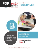 Audit Notes Rishabh Jain | PDF