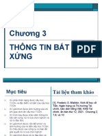 Bai 3 Thông Tin Bất Cân Xứng