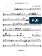 Besame Mucho 1º Flauta C PDF