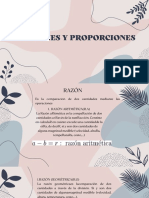 Razones y Proporciones