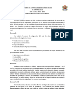 Informe de Actividades de Segundo Grado de Matematicas