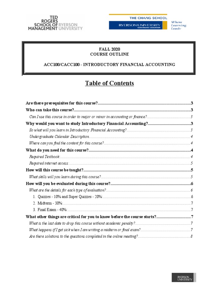 Intro to Financial Accounting Overview | PDF | Test (Assessment) | Lecture