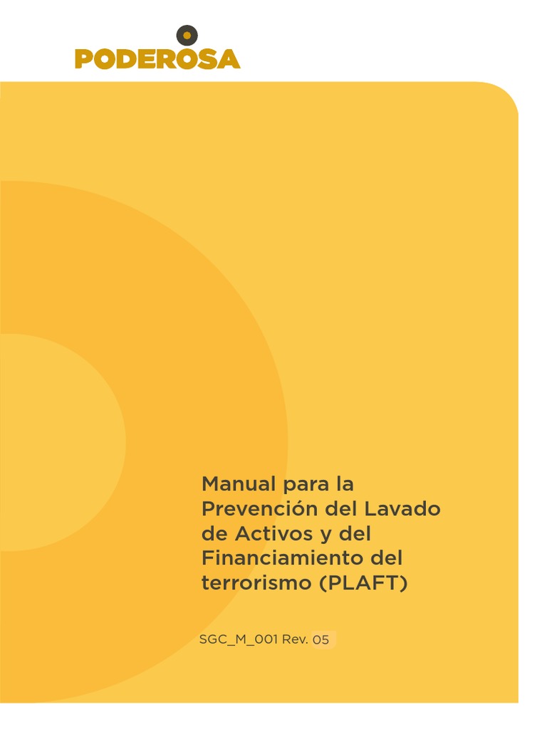 Manual de Prevención PLAFT | PDF | Naciones Unidas | Relaciones ...
