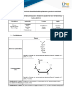 Bioquímica, Carol Castaño, Tarea 2 - Biomoléculas