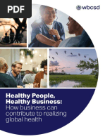 WBCSD Healthy People Healthy Business 