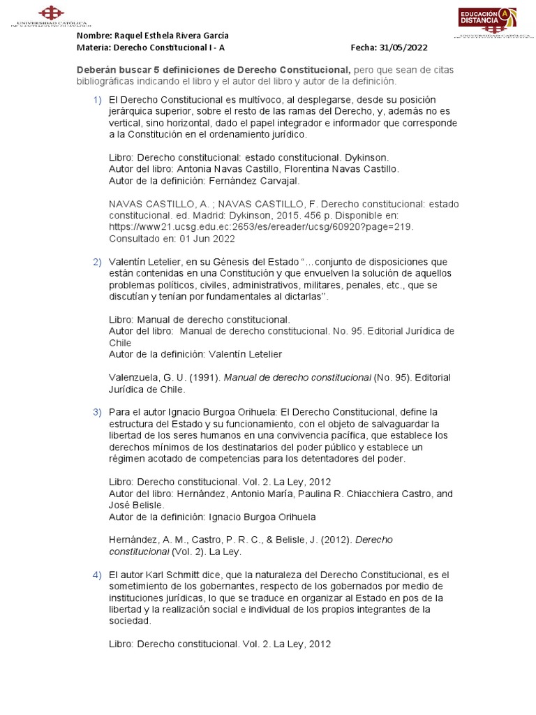 Definiciones de derecho constitucional pdf constituci n ley