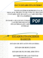 Qué es un estado financiero