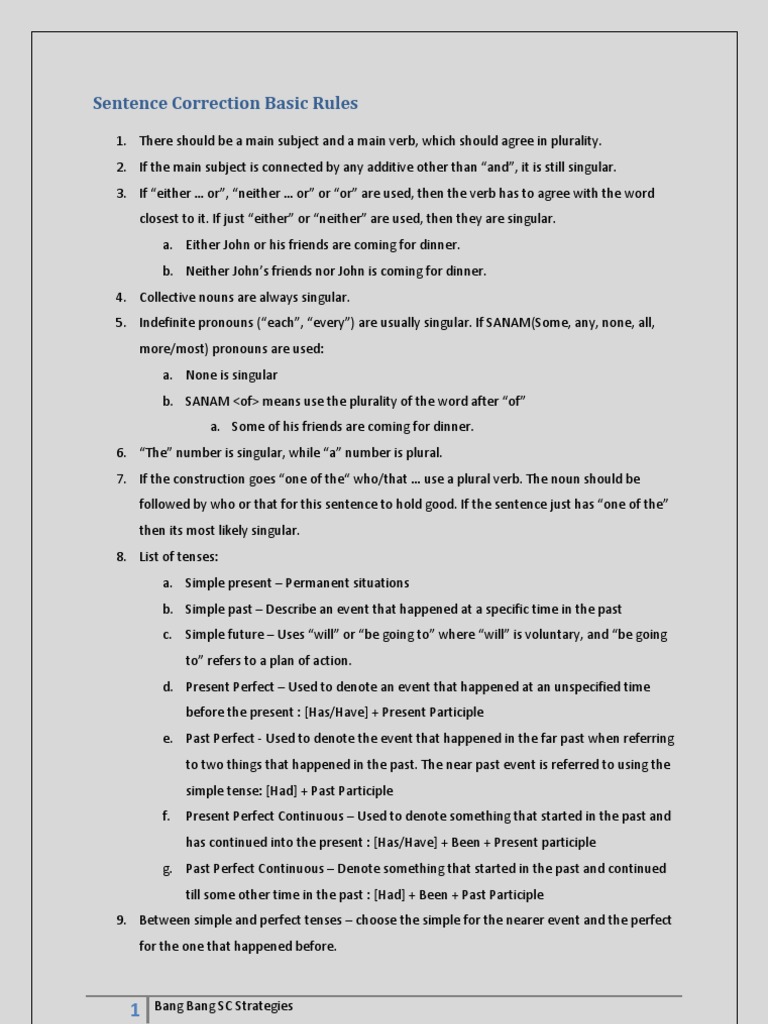 SC Strategies Checklist - I | PDF