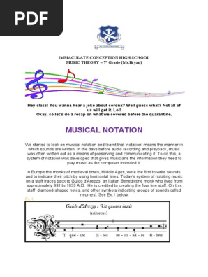 Music Notation 1