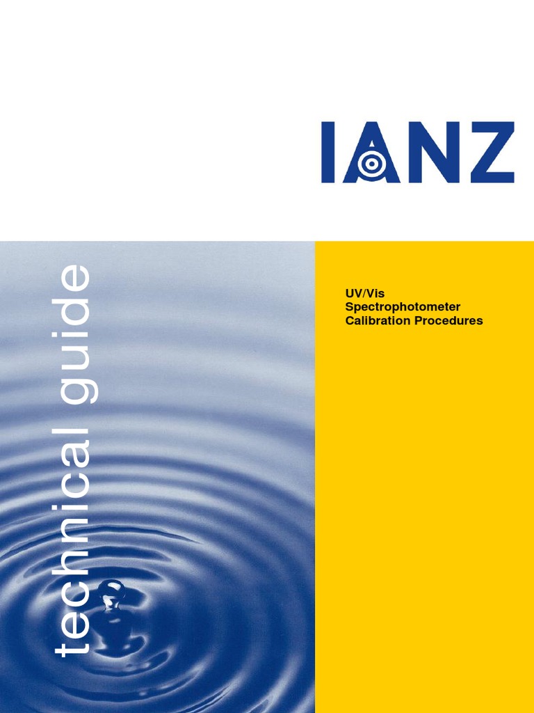 TechnicalGuideUV VISSpectrophotometer PDF Spectrophotometry