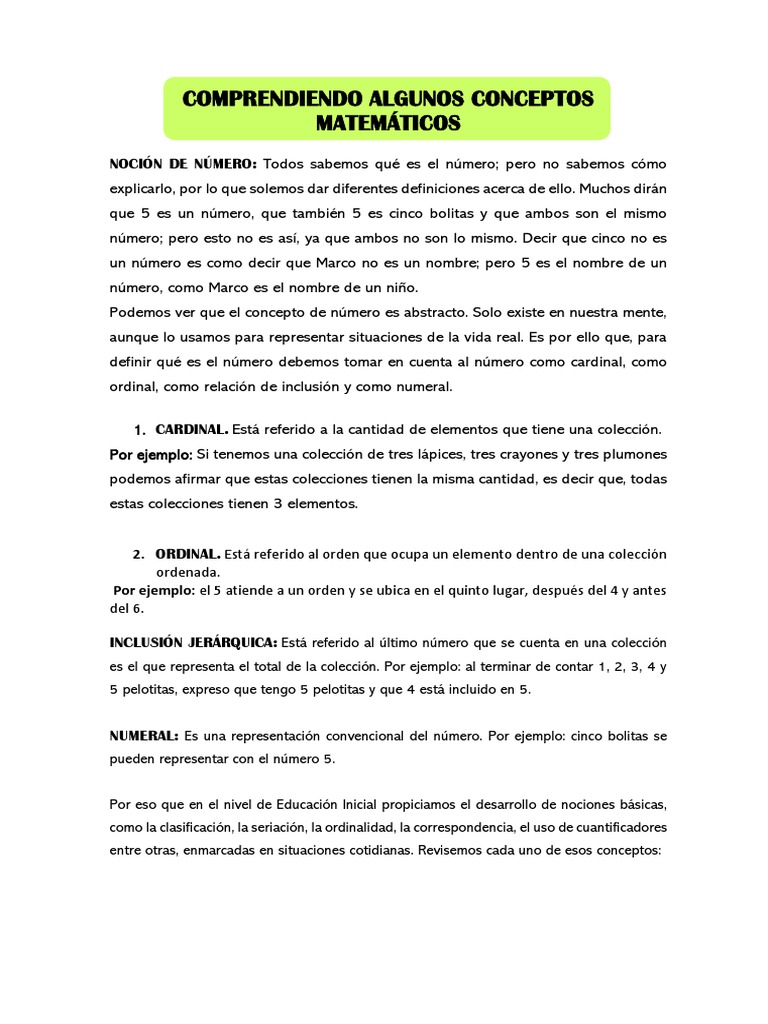 Comprendiendo conceptos matemáticos básicos: números, clasificación ...
