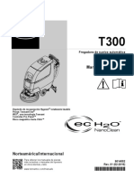 Español Manual Del Operario: Fregadora de Suelos Automática