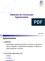 Aula - 2 - Materiais de Construcao I-Aglomerantes