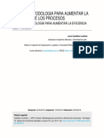 Kanban. Metodologia para Aumentar La Eficiencia de Los Procesos