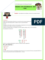 4°act-Jueves-Matemát-Problemas Con Divisibilidad MCM y MCD