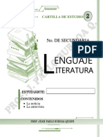 Cartilla 2 Lenguaje 5a